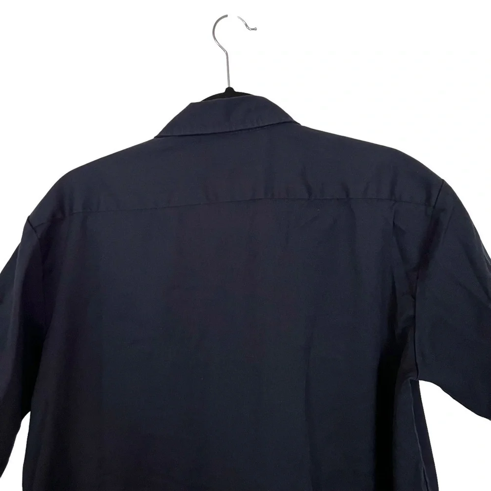 Dickies Blue Short Sleeve Work Shirt Medium